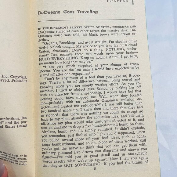 E.E. Doc Smith Skylark Three Paperback Book Sci-Fi Novel Pyramid Book 1974 - Picture 6 of 6